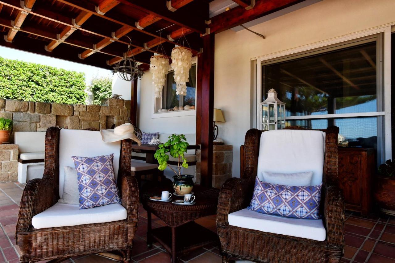 Luxurious Villa By The Sea Posidhonia  Экстерьер фото